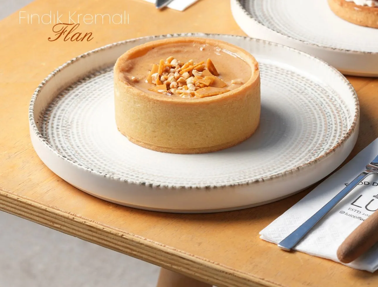 Hazelnut Flan